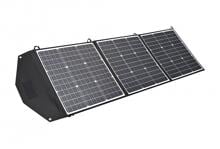 Antarion Solarpanel, faltbar, 165W, mit Tragetasche, schwarz