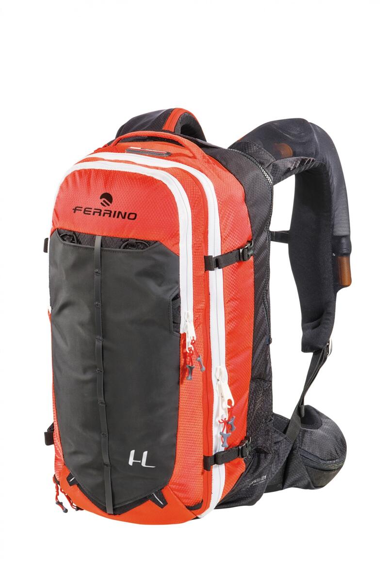 Ferrino Full Safe Lawinenrucksack, 30+5L, orange-schwarz