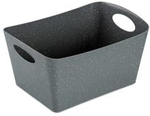 Koziol Organic Boxxx Aufbewahrungsbox, 3,5L, ash grey