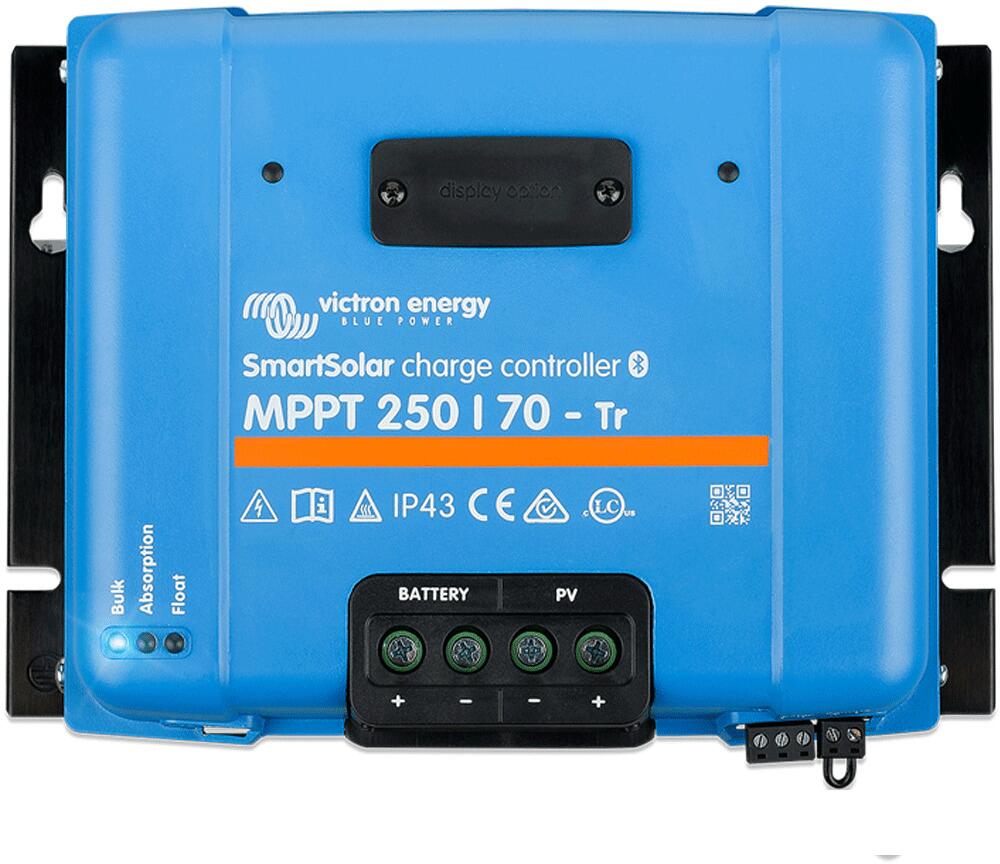 Victron SmartSolar MPPT-Tr VE.Can Solarladeregler mit Bluetooth, 12V/24V/48V, 250/70A
