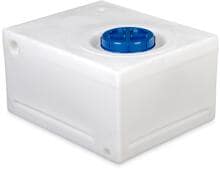 Wassertank Fix System, mit Befestigungsnut für optionale Montageklammern, weiß, 48L
