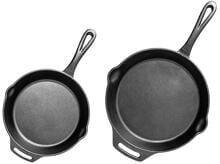 Petromax Guss Pfannen Set, Ø25/30cm, schwarz